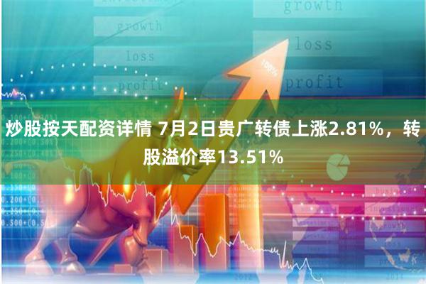 炒股按天配资详情 7月2日贵广转债上涨2.81%，转股溢价率13.51%