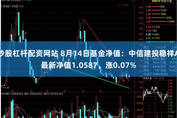 炒股杠杆配资网站 8月14日基金净值：中信建投稳祥A最新净值1.0587，涨0.07%