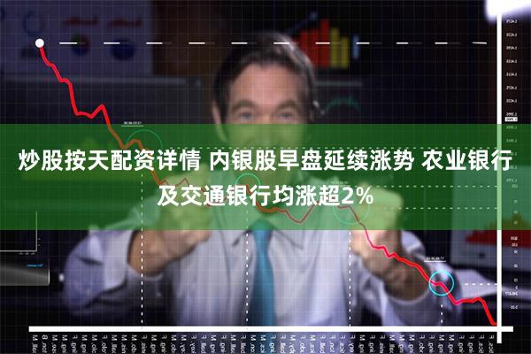 炒股按天配资详情 内银股早盘延续涨势 农业银行及交通银行均涨